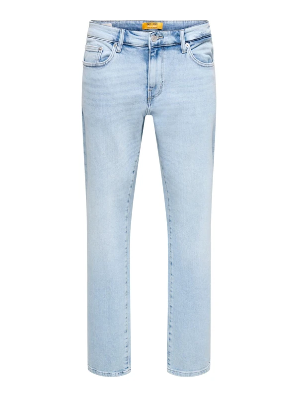 ONLY & SONS Male Normal Cut Jeans ONSWEFT REG. Light Blue 4873 Jeans Noos, Light Blue (Light Blue Denim), 31 W/32 L
