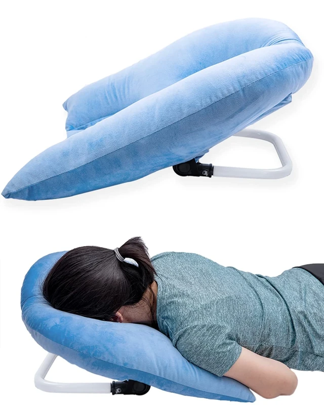 Face Down Pillow After Eye Surgery, Adjustable Height Prone Prone Pillow Face Down Sleep, Retina Lying Pillow, Vitrectomy Macular Hole Retinal Detachment Recovery Equipment Eye Surgery Support - Image 1
