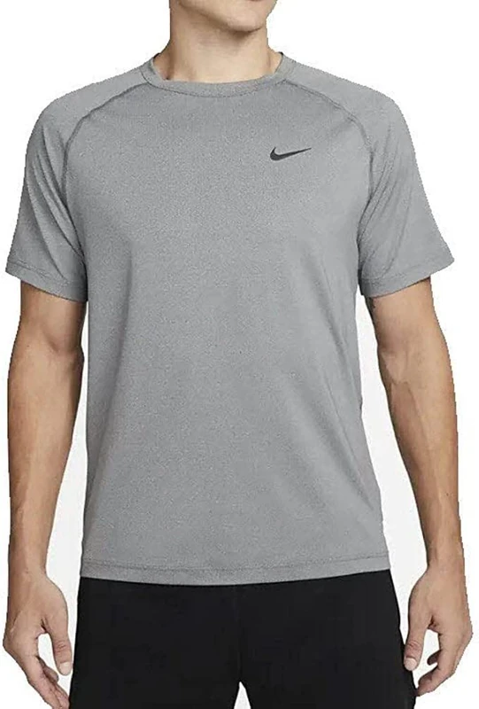 NIKE DV9815-084 M NK DF READY SS T-shirt Men's SMOKE GREY/HTR/BLACK Size M
