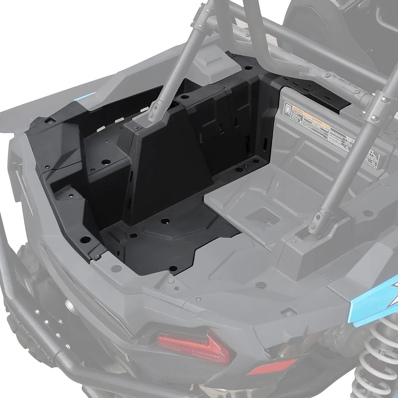 A & UTV PRO Rear Box Section for Polaris RZR XP 1000/XP 4 1000/XP Turbo/XP 4 Turbo 2018-2021, Black, Water Resistant, Plastic, Off-Road Vehicle Cargo Box, Replaces OEM 5454271, Left Side, LH