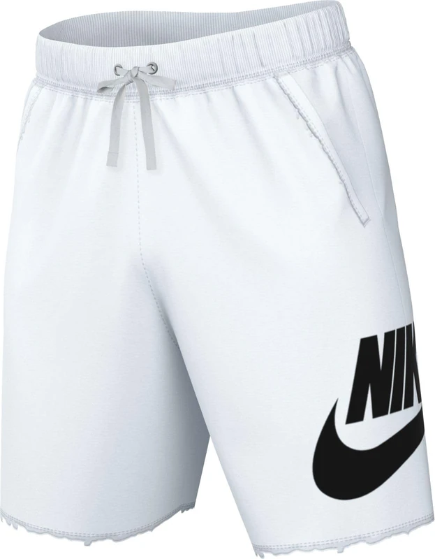 Nike DX0502-100 Club Alumni Shorts Men's White/White/Black Size XS