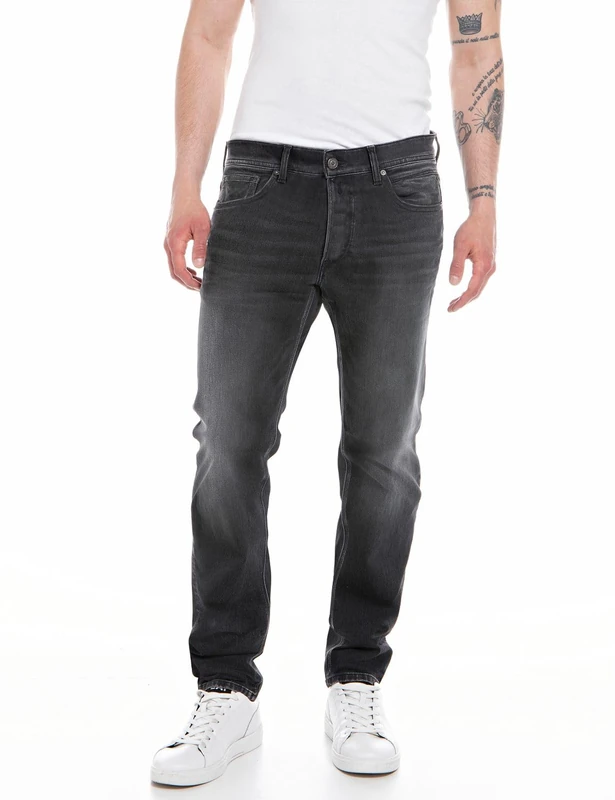 REPLAY Adult M1008 Willbi Bio Jeans, Black 098, 27W / 32L