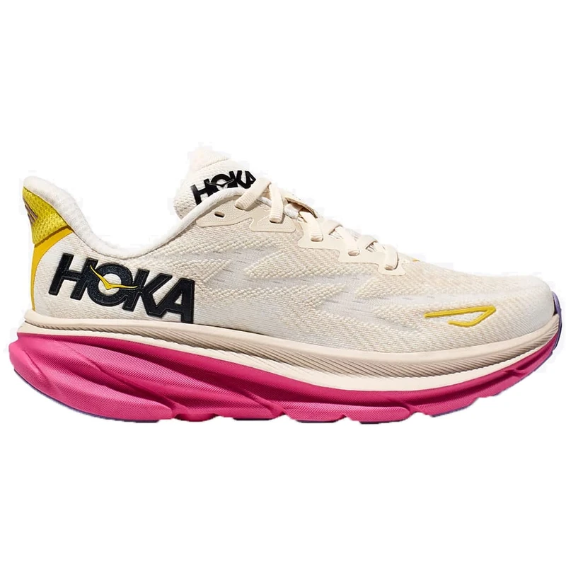 Hoka One One 1127896-EBDB W Clifton 9 Women Eggnog/Blanc DE Blanc UK 7