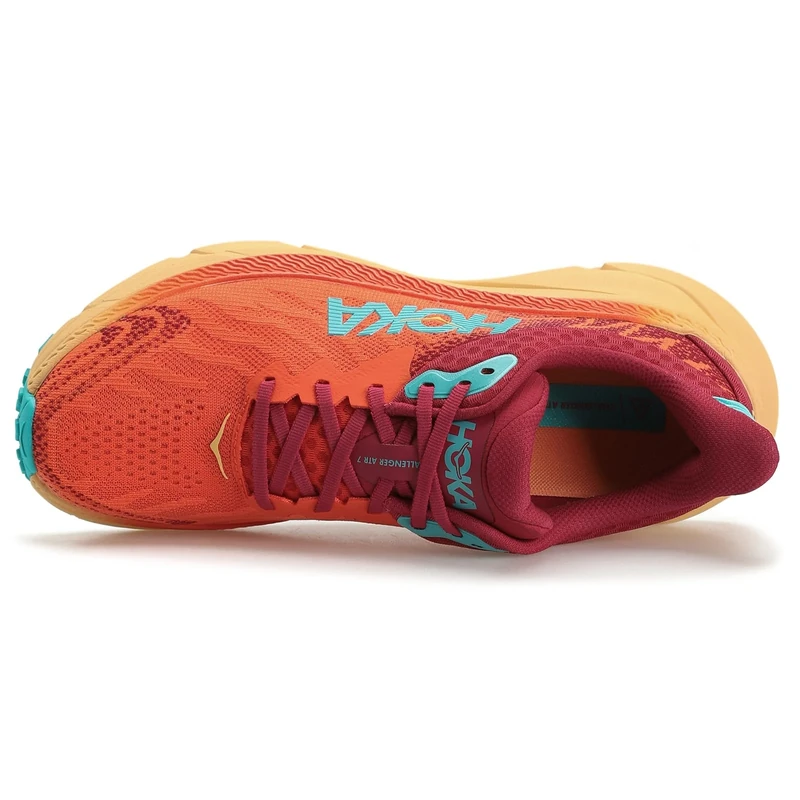 Hoka One One 1134498-FCJB W CHALLENGER ATR 7 Women FLAME/CHERRIES JUBILEE UK 4.5