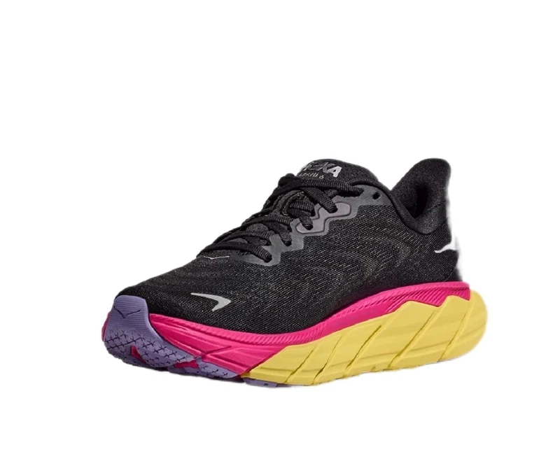 Hoka One One 1123195-BPYR W Arahi 6 Women Black/Pink Yarrow UK 5