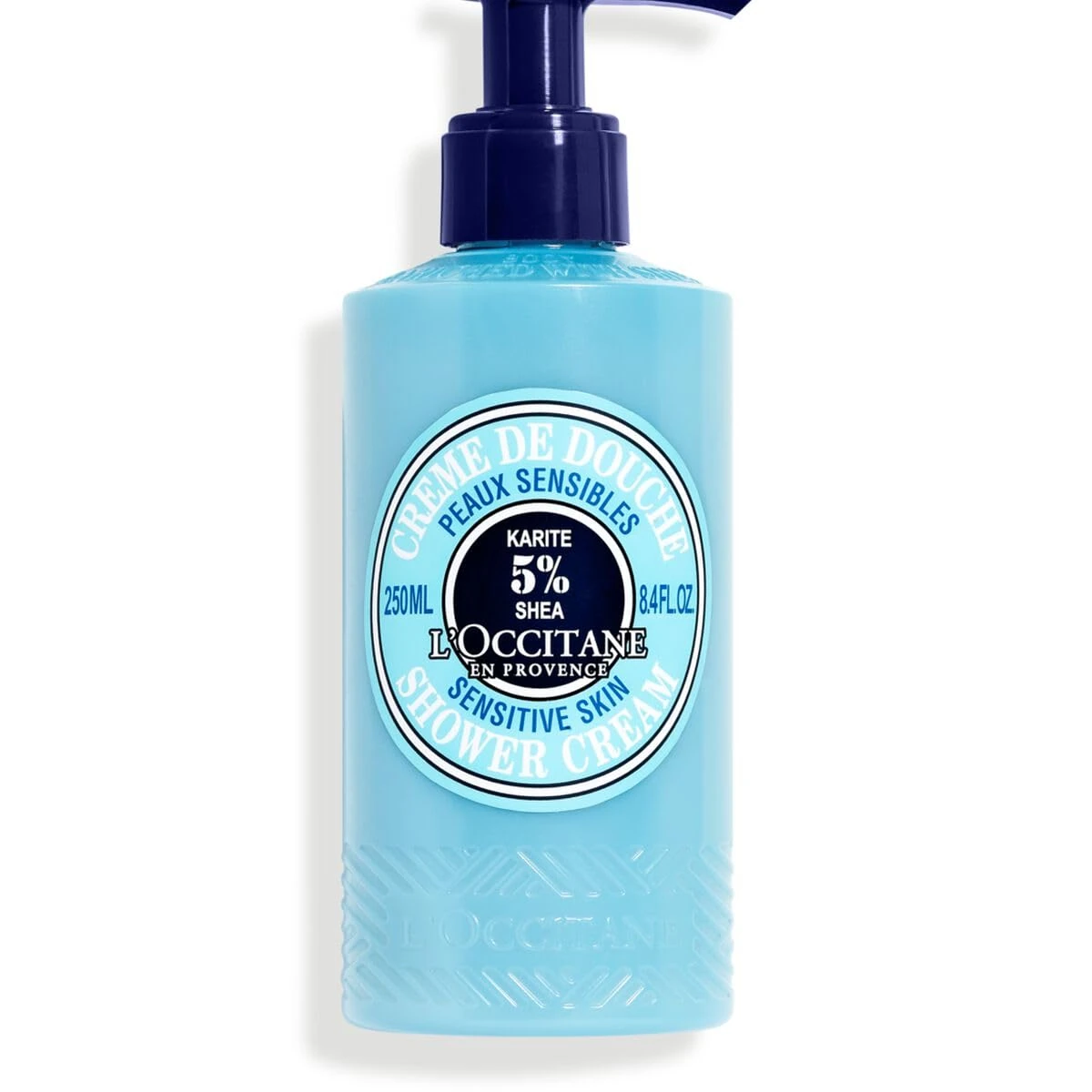 L'OCCITANE Shea Butter Shower Cream 250ml | Enriched with Shea Butter | Vegan & 98% Readily Biodegradable | Nourishing, Luxury Body Cleanser for All Skin Types
