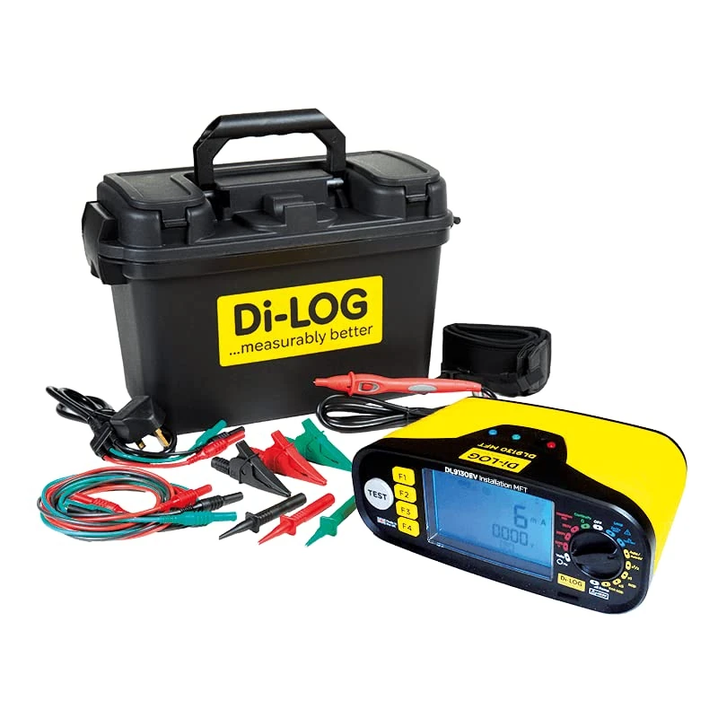Di-Log DL9130EV 18th Edition Complete EV PV Kit Bundle Multi Function Tester