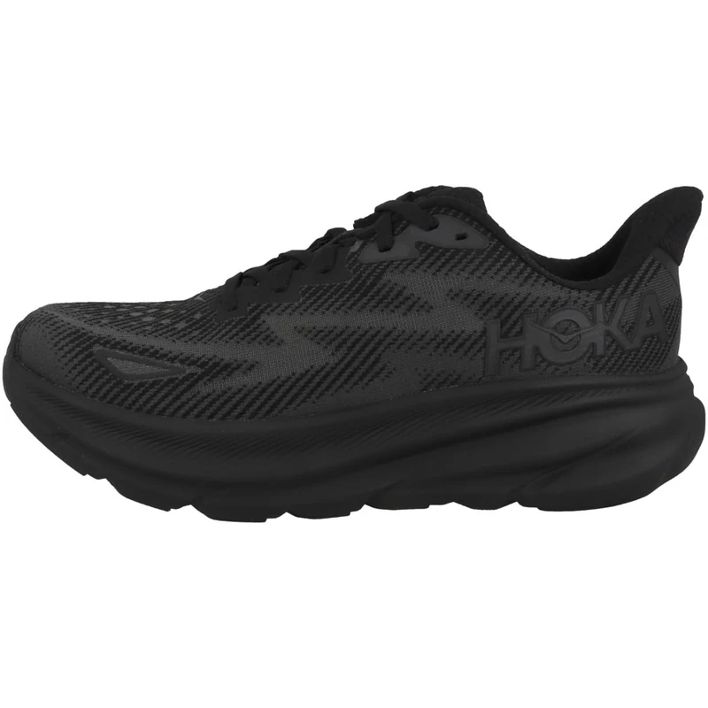 Hoka One One 1127896-BBLC W Clifton 9 Women Black/Black UK 4