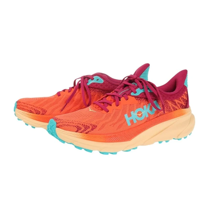 Hoka One One 1134497-FCJB M CHALLENGER ATR 7 Men FLAME/CHERRIES JUBILEE UK 7