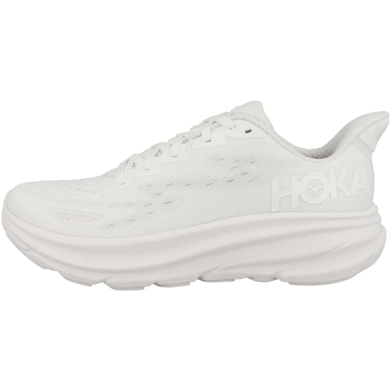 HOKA ONE ONE 1127896-WWH Clifton 9 Women White/White UK 7.5