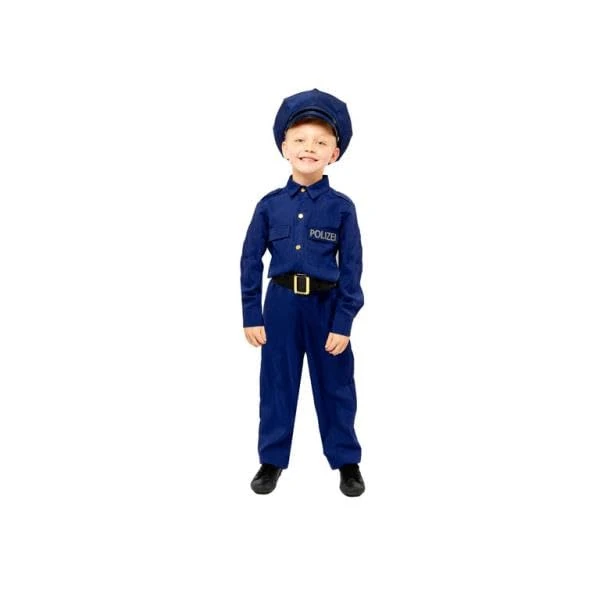 amscan German Police Officer Costume 6-8 Years