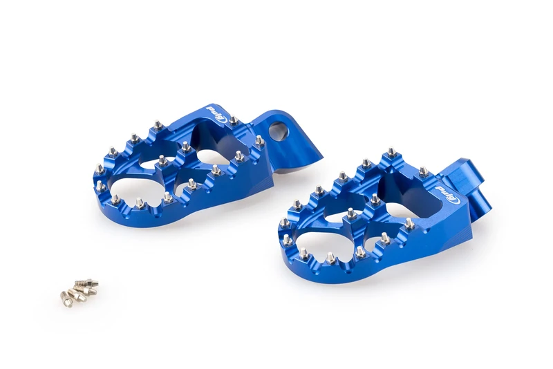 Puig 21203A Footpegs Off-Road Blue