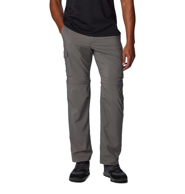 Columbia Men's Silver Ridge Utility Convertible Pant, Hiking Convertible Trousers, City Grey, 36 Waist x 30 Length