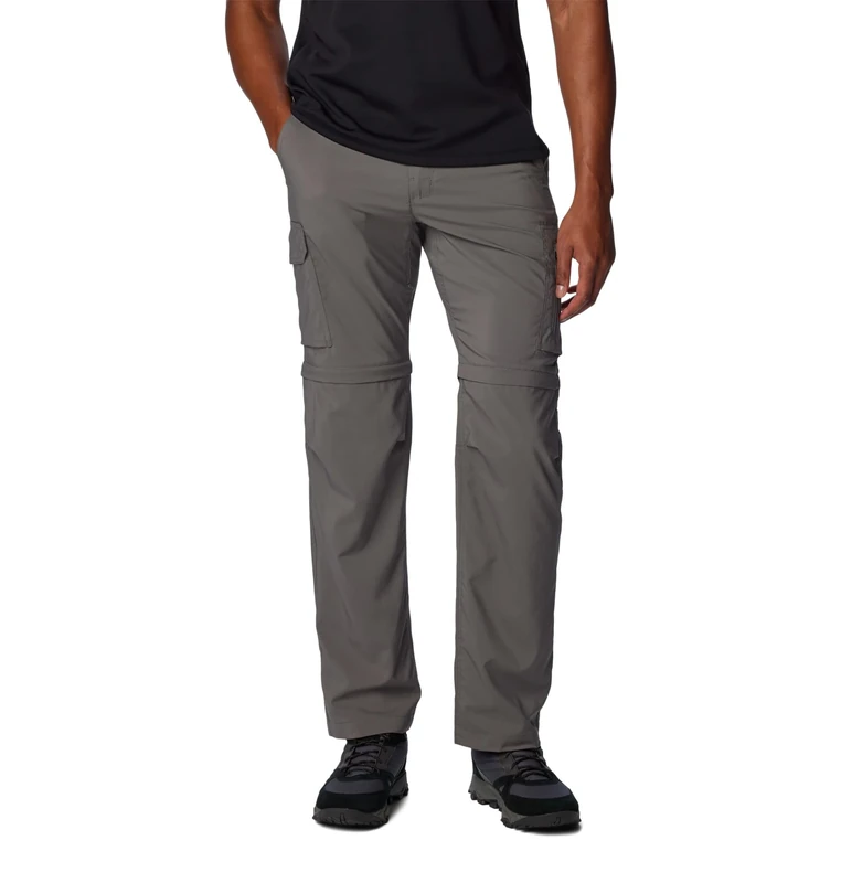 Columbia Men's Silver Ridge Utility Convertible Pant, Hiking Convertible Trousers, City Grey, 38 Waist x 34 Length