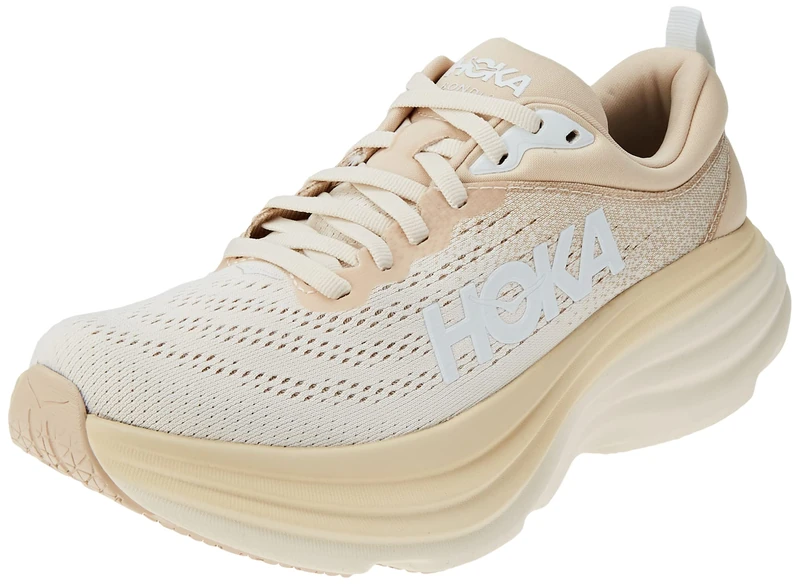 Hoka One One 1127952-SSEG W Bondi 8 Women Shifting Sand/Eggnog UK 4