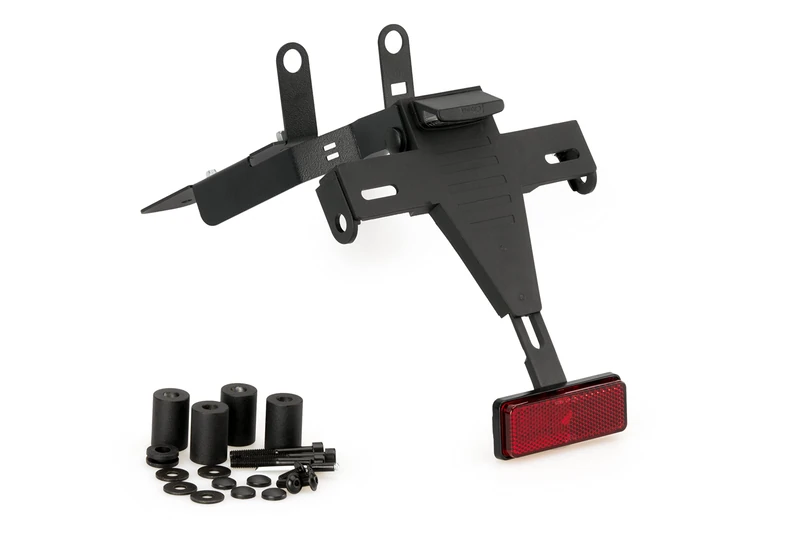 Puig 21227N License Plate Holder Black