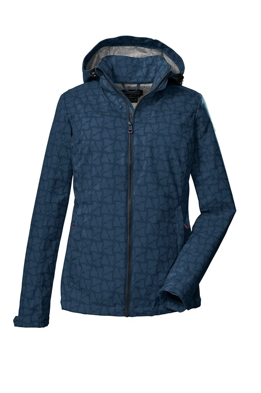 Killtec Women's Kos 90 Wmn Sftshll Softshell Jacket/Outdoor Jacket with Removable Hood