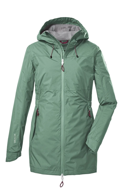 Killtec KOS 54 WMN JCKT 39169-000 Women's Functional Outdoor Jacket with Hood Pistachio Size 44