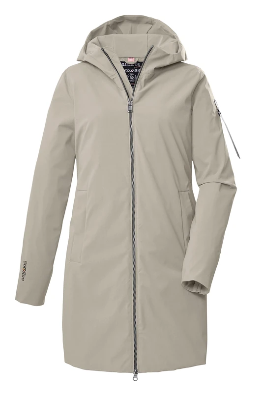 G.I.G.A. DX GS 154 WMN PRK 39328-000 Women's Casual Functional Parka with Hood Light Sand Size 10, Light sand