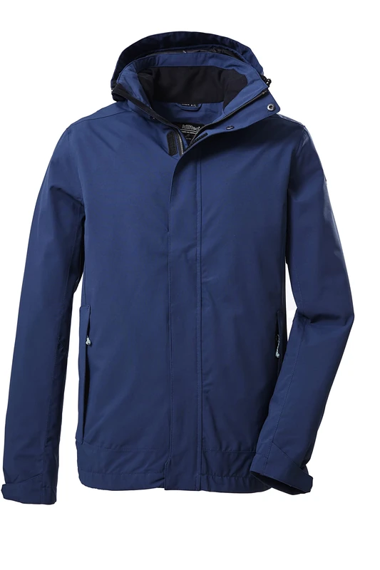 Killtec Men's Kos 87 Mn Jckt_xenios Functional Jacket/Outdoor Jacket with Removable Hood