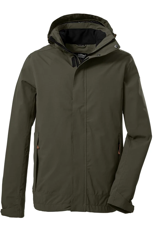 Killtec Men's Kos 87 Mn Jckt_xenios Functional Jacket/Outdoor Jacket with Removable Hood