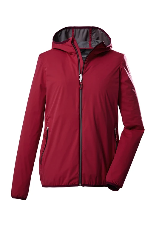 Killtec Women's Kos 61 Wmn Jacket 2-Layer Functional Jacket/Outdoor Jacket with Hood Packable