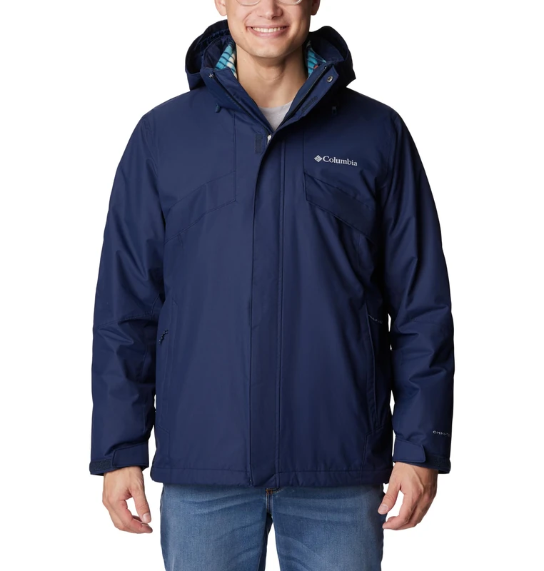 Columbia Men's Bugaboo II 3-in-1 Interchange Jacket - Navy S