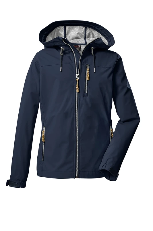 G.I.G.A. DX GS 97 WMN SFTSHLL JCKT 38392-000 Women's Softshell Outdoor Jacket with Hood 38 Dark Navy