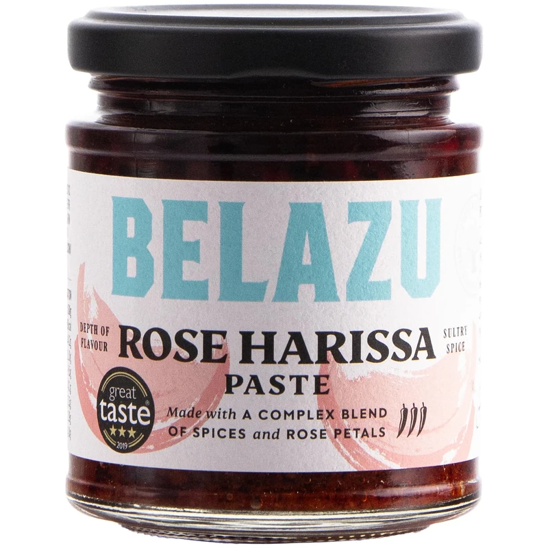 Belazu Rose Harissa Paste 130g (Pack of 6)