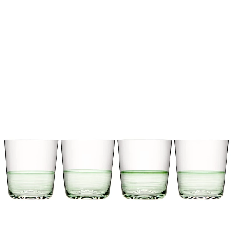 Royal Doulton 1815 Green Tumbler Set of 4