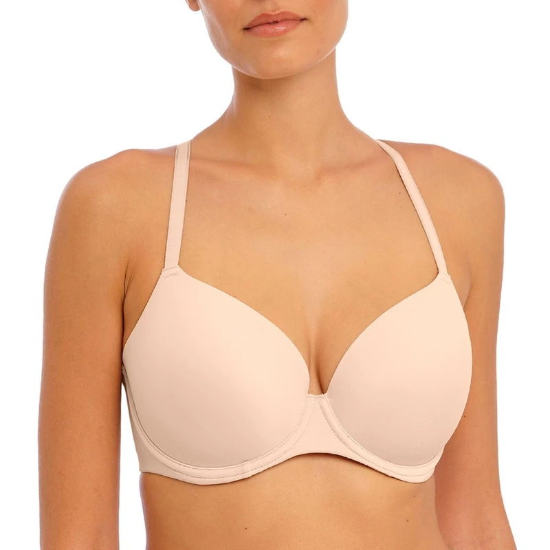 Freya 401708 Undetected Moulded T Shirt Bra Natural Beige