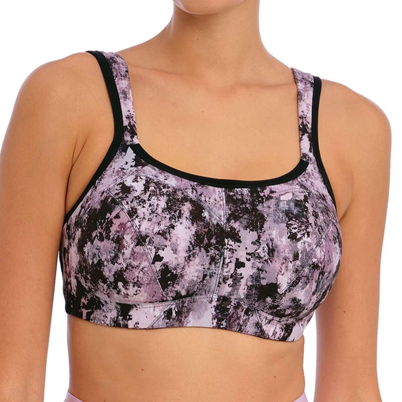 Freya Women's High-Octane Underwire Sports Bra, Opaque, Haze, 34FF