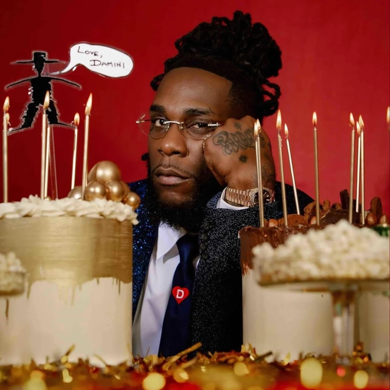 Burna Boy Love, Damini Vinyl - Atlantic Records Album - Image 1