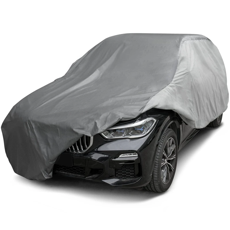XCAR Ultra Light Waterproof SUV Car Cover for Automobiles All Weather Protection, Windproof & Breathable, Fits Cars Up to 187"