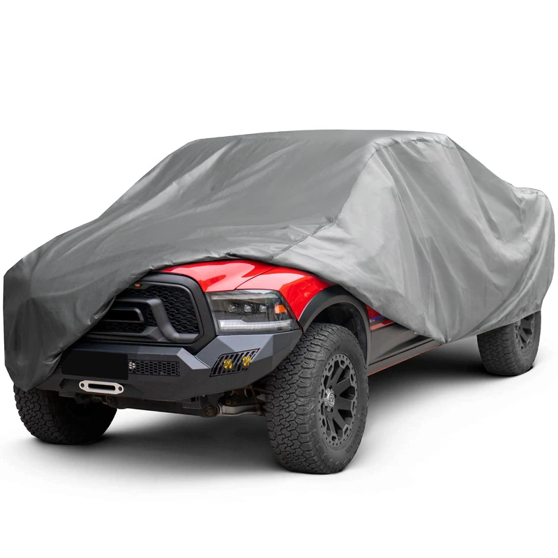 XCAR Ultra Light Waterproof Truck Car Cover for Automobiles All Weather Protection, Windproof & Breathable, Fits Cars Up to 232"