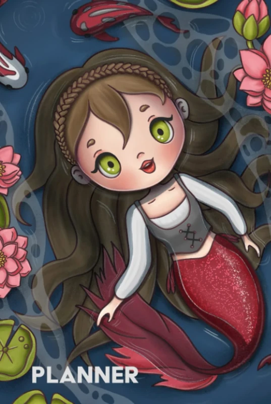 Cute Undated Prompt Planner for Women 6"x9": Colorful Planner | Best Gift