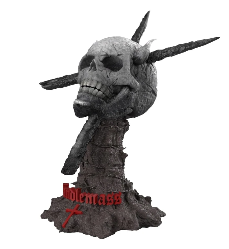 Knucklebonz Candlemass 3D Vinyl Statue Epicus Doomicus Metallicus 25 x 25 cm, White - Image 1