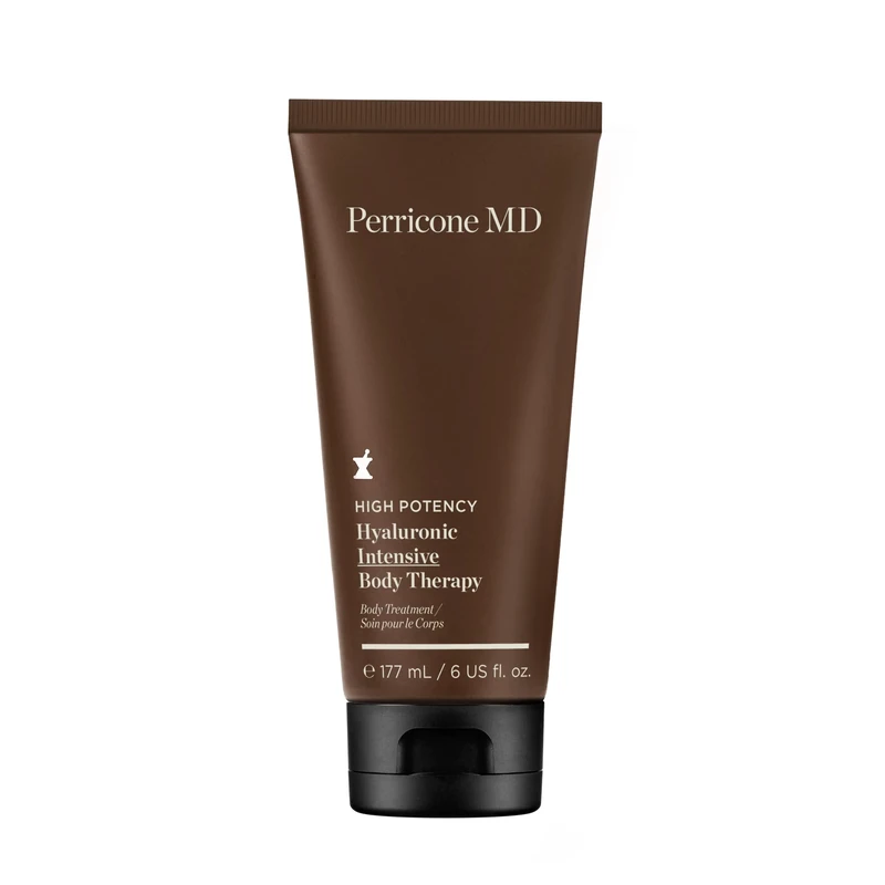 Perricone MD High Potency Hyaluronic Intensive Body Therapy 177ml - Lightweight Hyaluronic Acid Body Therapy – Reduces Crepiness, Firms & Smooths Skin – Evens Tone– Fragrance-Free Cream