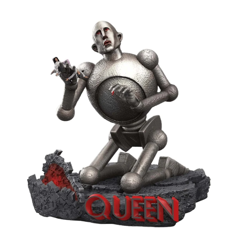 Knucklebonz Queen 3D Vinyl Queen Robot (News of The World) Figurine 20 x 21 x 24 cm - Image 1