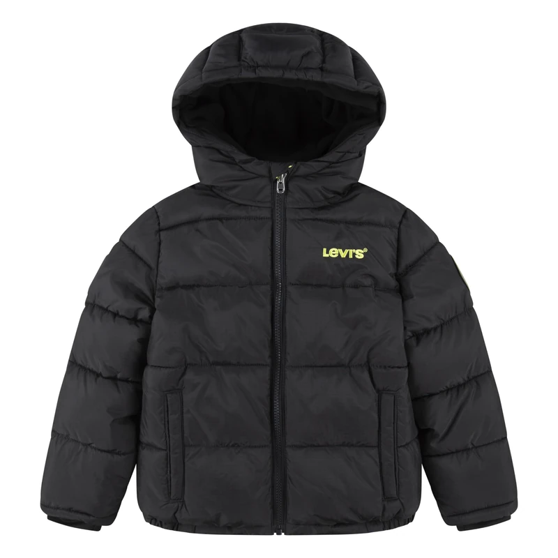 Levi's Kids Boys Lvb Core Puffer 8eh924 Heavy Weight Outerwear, METEORITE, 5 Years UK - Image 1