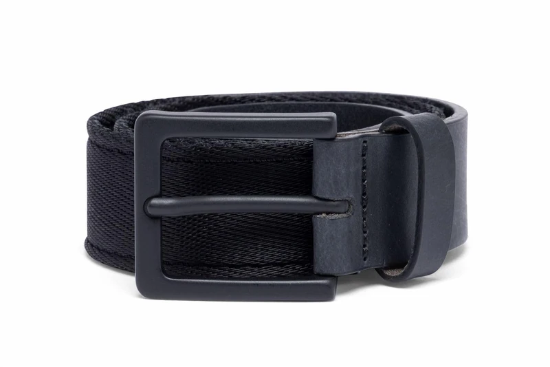 REPLAY men's leather belt, Black 098 (Black), 85