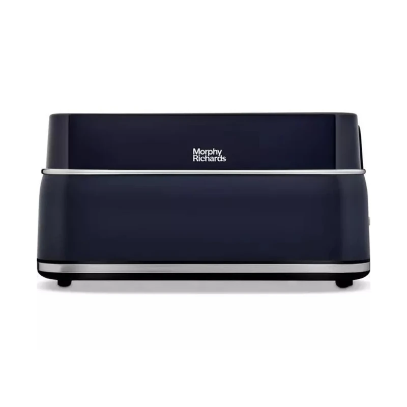 Morphy Richards Signature Opulent 4 Slice Toaster, 2 Slots, Browning Controls, Variable Width Slots, Removable Crumb Tray, Non Slip, 1800W, Midnight Blue, 245703