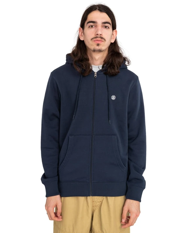 Element Cornell Classic - Zip-Up Hoodie - Men - Blue.