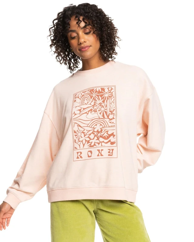 Roxy Young Women Take Your Place C Sweatshirt, Orange, L EU