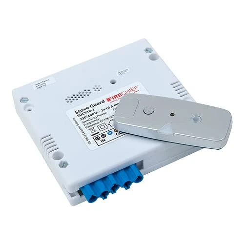 Firechief Kitchen Stove Guard - Intelligent Safety Device For Electric Hobs - Monitors Cooking Temperatures to Prevent Fires Before They Start - FSW1 Model