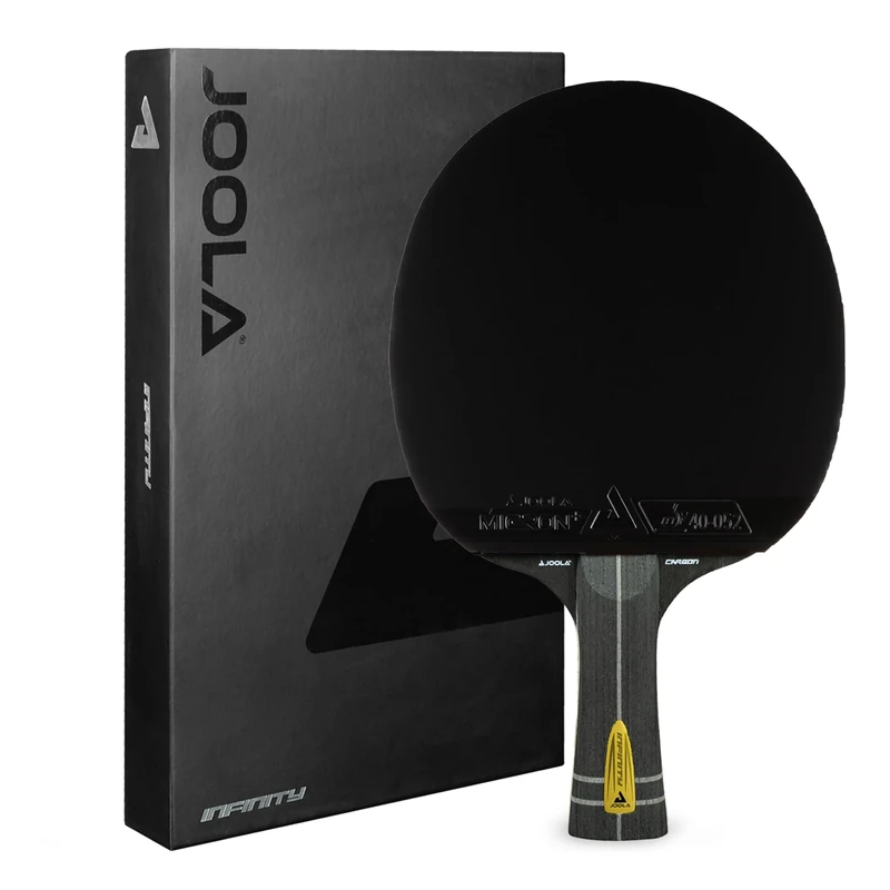 JOOLA Infinity Carbon – Premium Table Tennis Bat with 3K Carbon, Micron Rubber & PRO FRICTION Technology