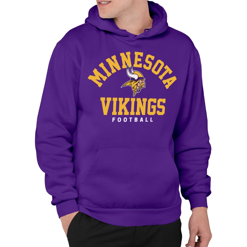 Junk Food Signature Pullover Hoodie. Relaxed Unisex Fit - Image 1