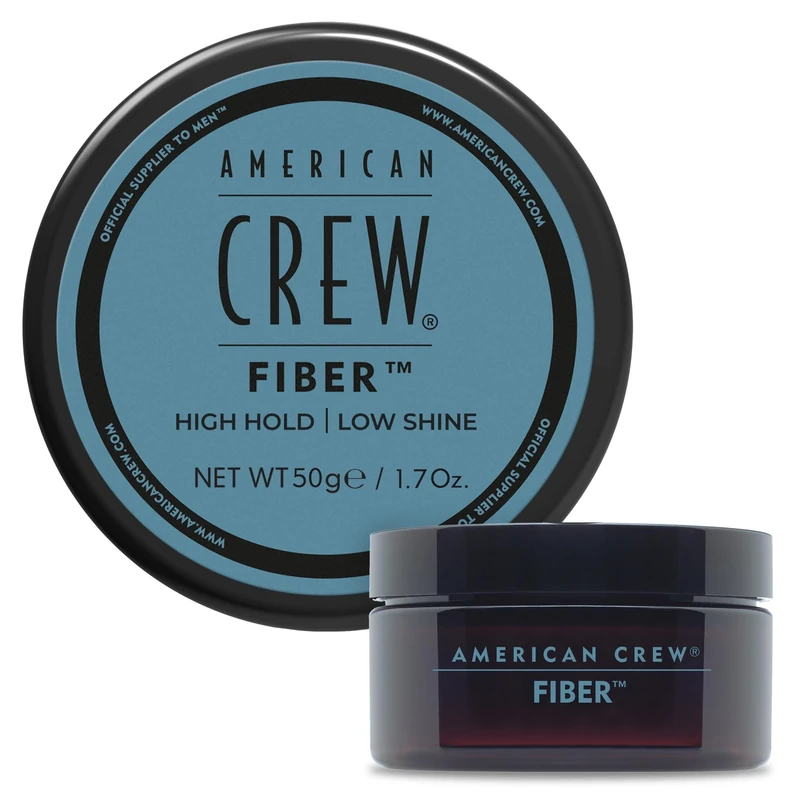 American Crew Men's Hair Fibre - High Hold and Low Shine Styling Gel - Travel Size 50ml