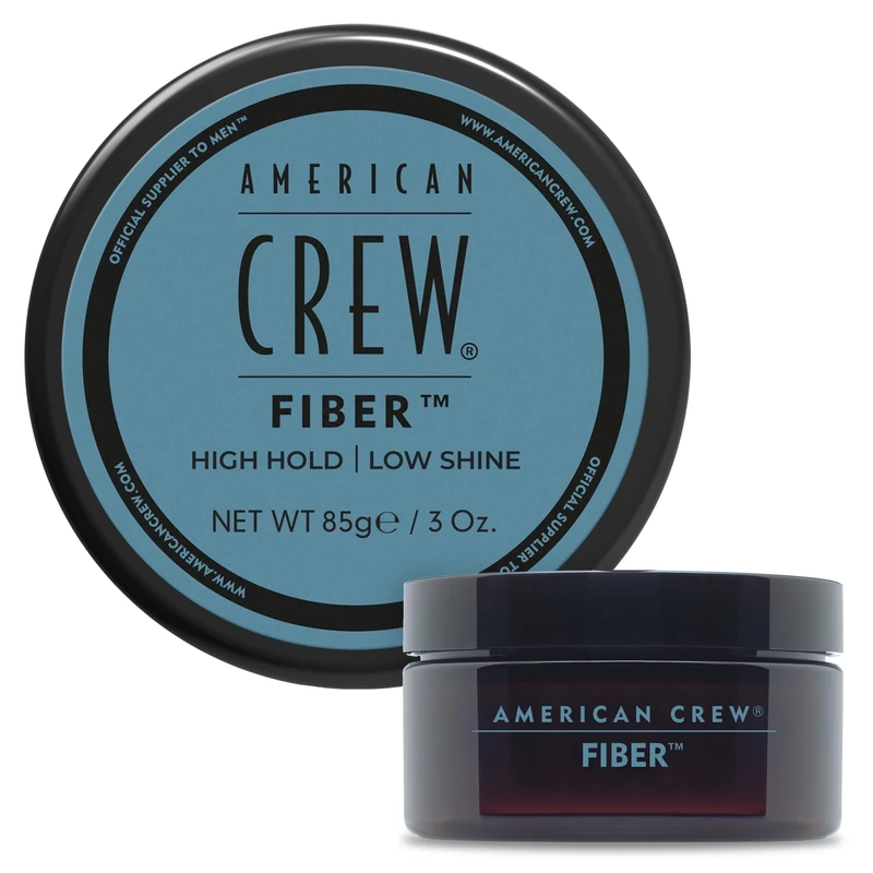 American Crew Fiber High Hold with Low Shine, Gifts For Men, For Thickening & Texture, Matte Finish, Hair Styling Wax for Men - 85g