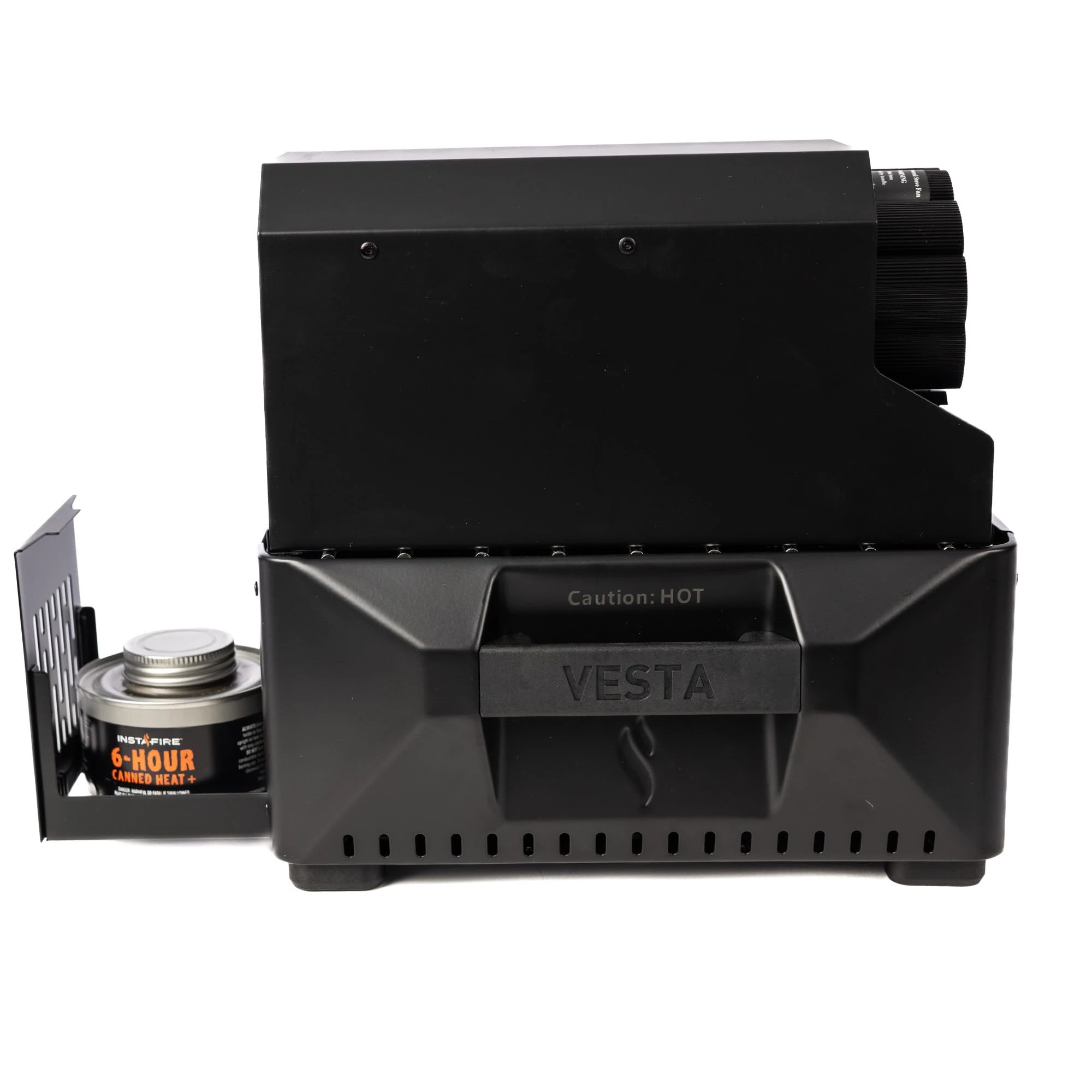 VESTA Self-Powered Camping Heater & Stove (Compact, Off-Grid, Emergency)